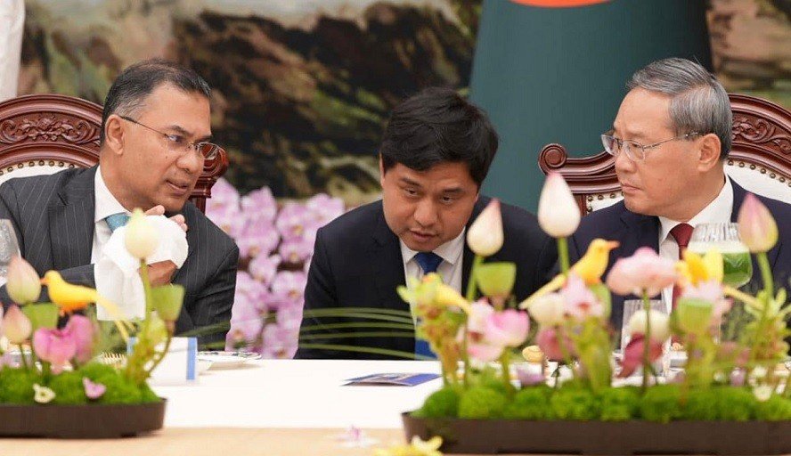 Prime Minister Tarique Rahman Holds Bilateral Meeting with Chinese Premier